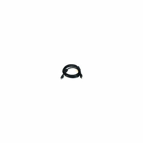 HDMI 1.3a Category 2 Certified Cable 28AWG - 8ft w/Ferrite Cores - BLACK