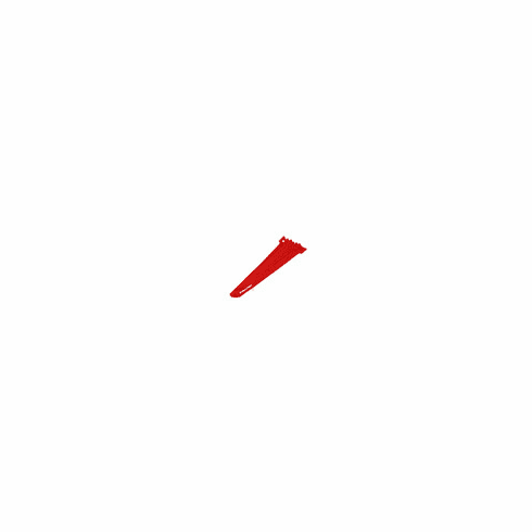 Hook & Loop Fastening Cable Ties 9inch, 100pcs/Pack - Red