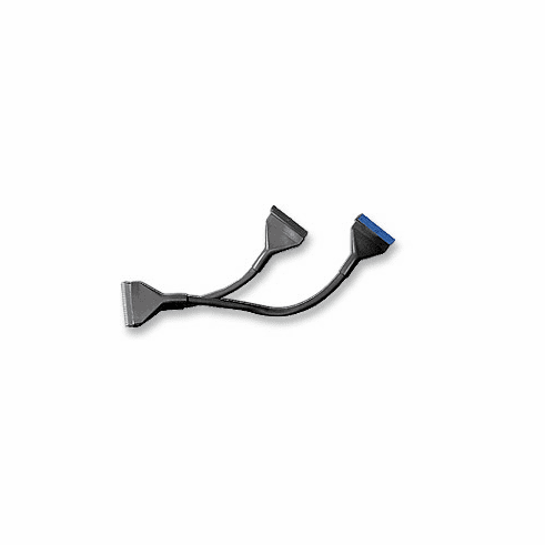 IDE ATA100/133 Round Cable 3 conn, 24in, black