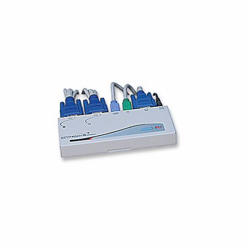 iView KVM Switch 2 port, Compact w/cables