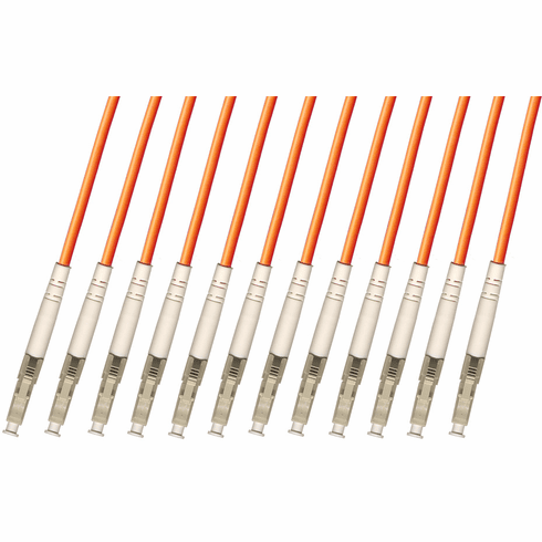 LC/LC 12 Strand Fiber Optic Cable (50/125) Multimode 100M