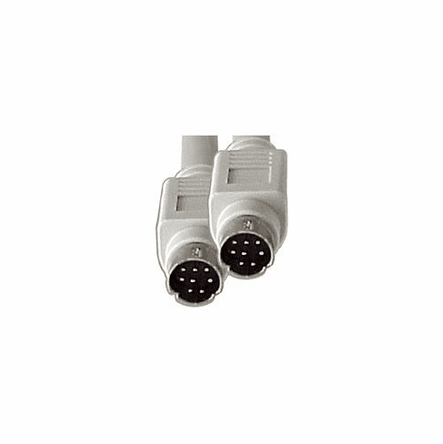 Mini-DIN 8 to Mini-DIN 8 (MD8 M/M to MD8 M/M) Cable M/M, 4.6M (15 ft)