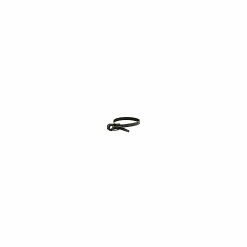 Mountable head Cable Tie 8 inch 40LBS, 100pcs/Pack - Black