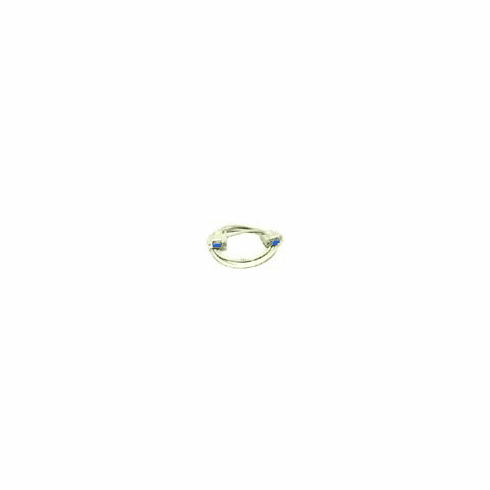Null Modem DB 9 F/F cable Molded - 6ft
