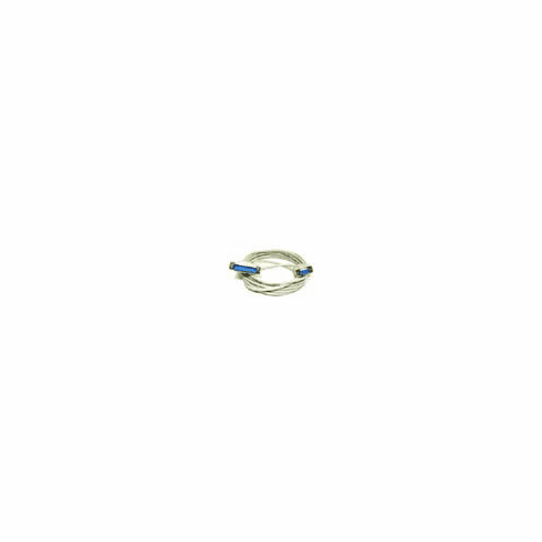 Null Modem DB 9F/DB25M cable Molded - 25ft
