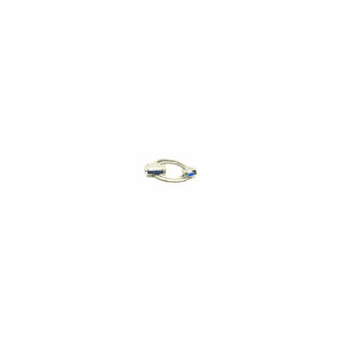 Null Modem DB 9F/DB25M cable Molded - 6ft