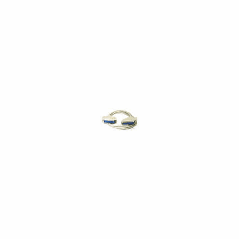 Null Modem DB25 M/M cable Molded - 6ft