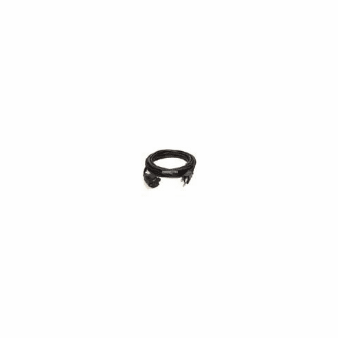 Power Extension 16AWG Cable 25ft - Black