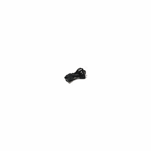 Power Y Cord Cable - w/PC - 6ft (Black)