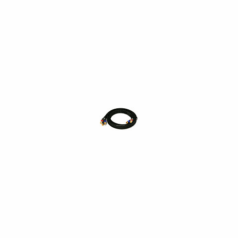 PREMIUM 6FT 3-RCA Component Video Coaxial RG-6 18AWG 75Ohm CL2 Rated Cable