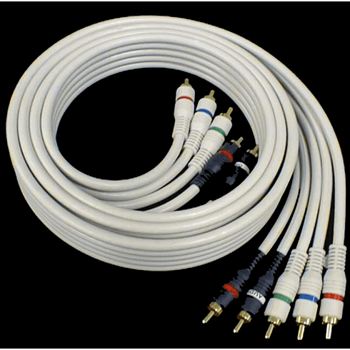 Python 6' RGB Video Audio Component Cable