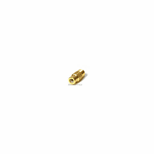 RCA Female to F Female Adaptor - Gold Plated