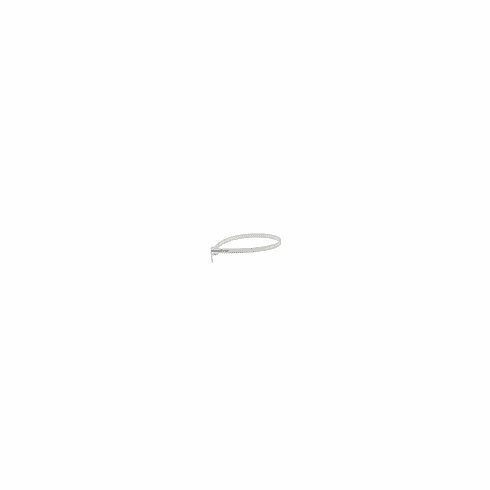 Releasable cable tie 10 inch 50LBS, 100pcs/Pack - White