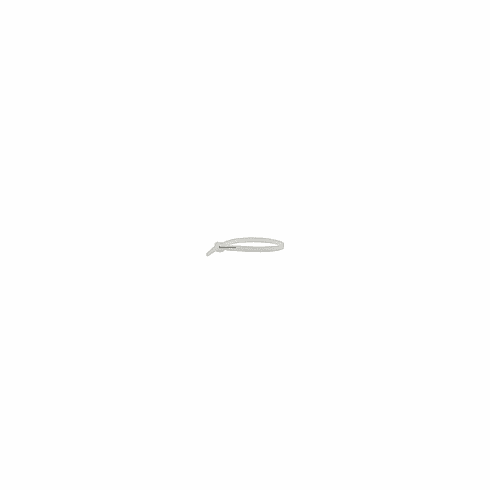 Releasable cable tie 8 inch 50LBS, 100pcs/Pack - White