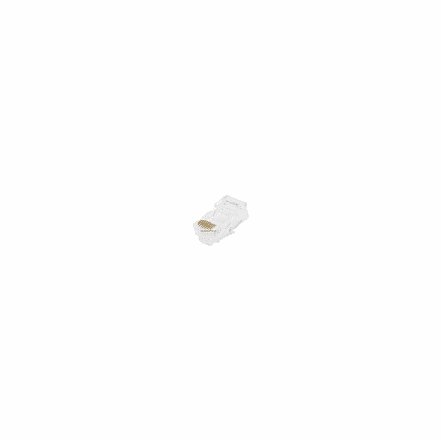 RJ-45 MODULAR PLUGS RJ45 - 100 PACK FOR STRANDED CABLE