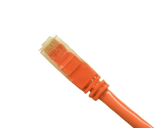 RiteAV - 75FT ( 22.9M ) RJ45/M to RJ45/M Cat6 Ethernet Crossover Cable - Orange