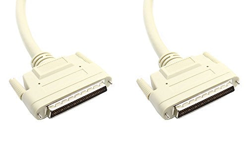 RiteAV 6ft HPDB68 M/M Half Pitch SCSI Male to Male Cable Beige