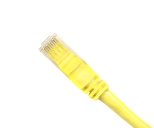 RiteAV - 90FT ( 27.4M ) RJ45/M to RJ45/M Cat5e Ethernet Crossover Cable - Yellow