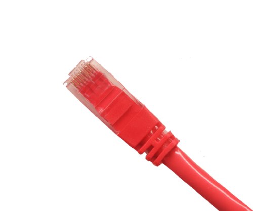 RiteAV 90FT ( 27.4M ) RJ45/M RJ45/M Cat6 Ethernet Network Cable - Red