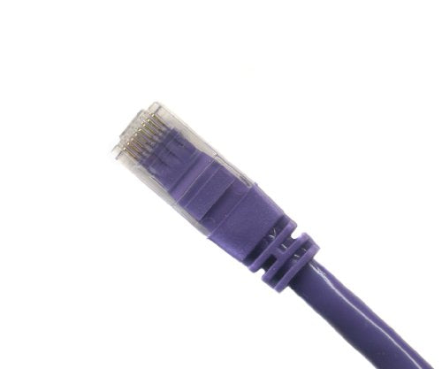 RiteAV 55FT ( 16.8M ) RJ45/M RJ45/M Cat5e Ethernet Network Cable - Purple