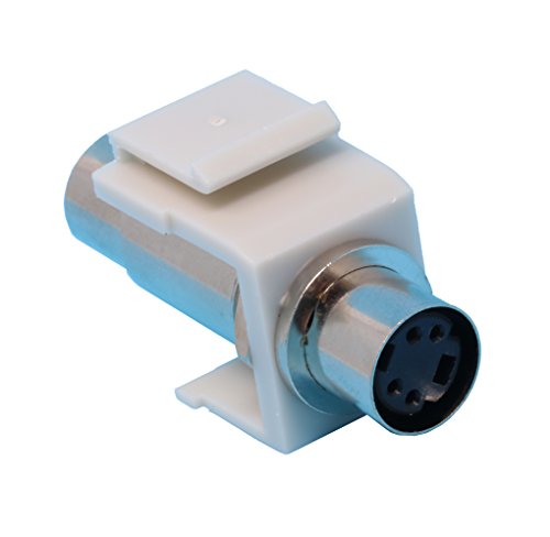 RiteAV S-Video Keystone Jack Coupler Female to Female - Gray