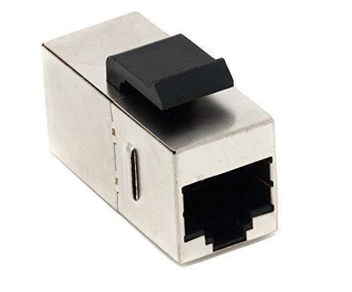 RiteAV Cat6 Shielded Keystone Jack Coupler Female to Female