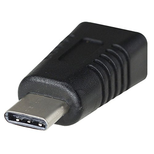 RiteAV - (USB C 3.1) Male Type to Micro-USB B Female Adapter (USB 2.0) (2 PACK)