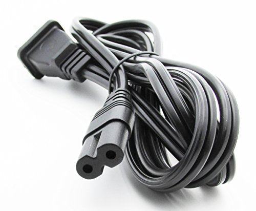 RiteAV - Printer Power Cord/Cable 15FT (Figure 8, Dog Bone , Double Barrel)