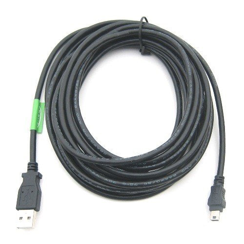 RiteAV - USB 2.0 A to Mini-B 5-pin Cable 15 ft