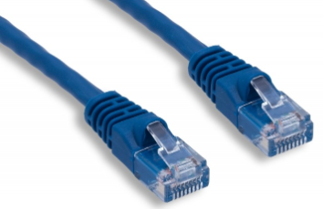 RiteAV Blue Cat5e Ethernet Network Cable 350MHz - 7 Foot (10 Pack)