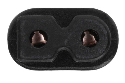RiteAV - 10 Feet 18 AWG 2-Slot Polarized Power Cord IEC320C7 to NEMA 1-15P